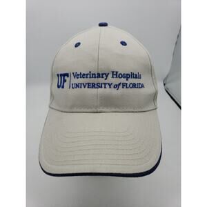 Veterinary hospitals University of Florida hat off White Blue